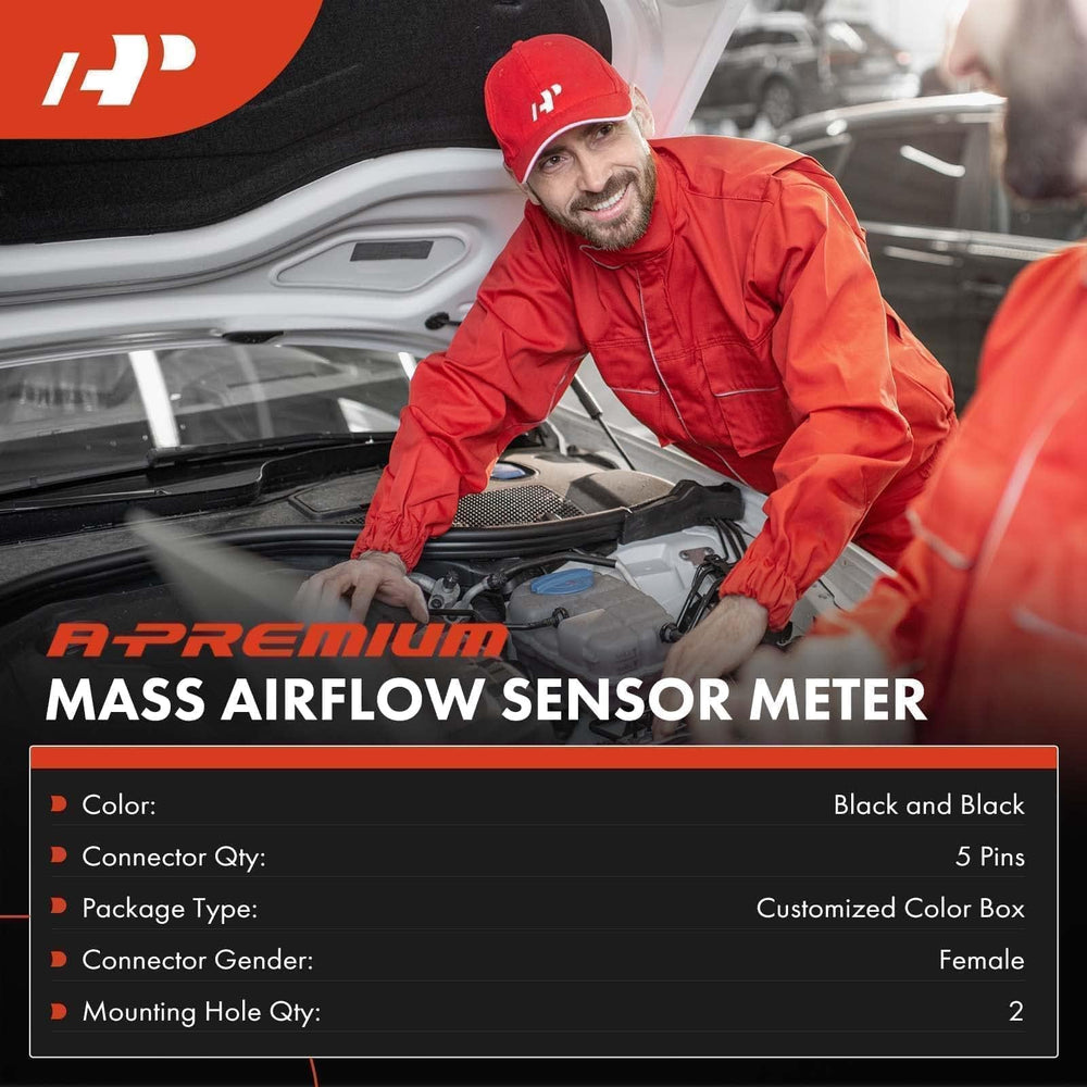 A-Premium MAF sensor for Infiniti G35/G37 3.5L aligns intake readings