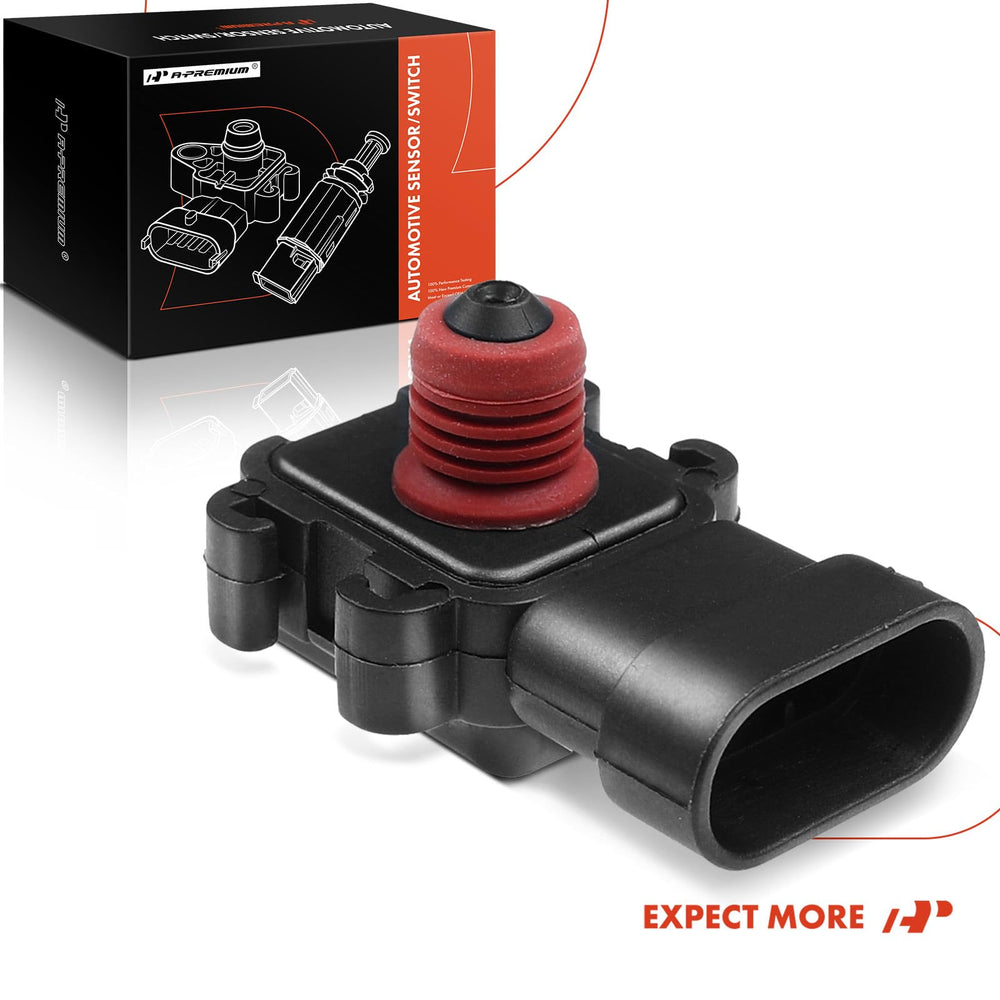 A-Premium MAP sensor detailed specifications support accurate replacement planning.