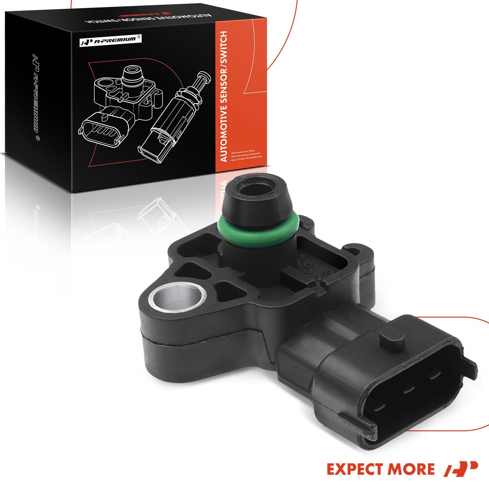 A-Premium MAP sensor quality guarantee image reinforcing warranty confidence