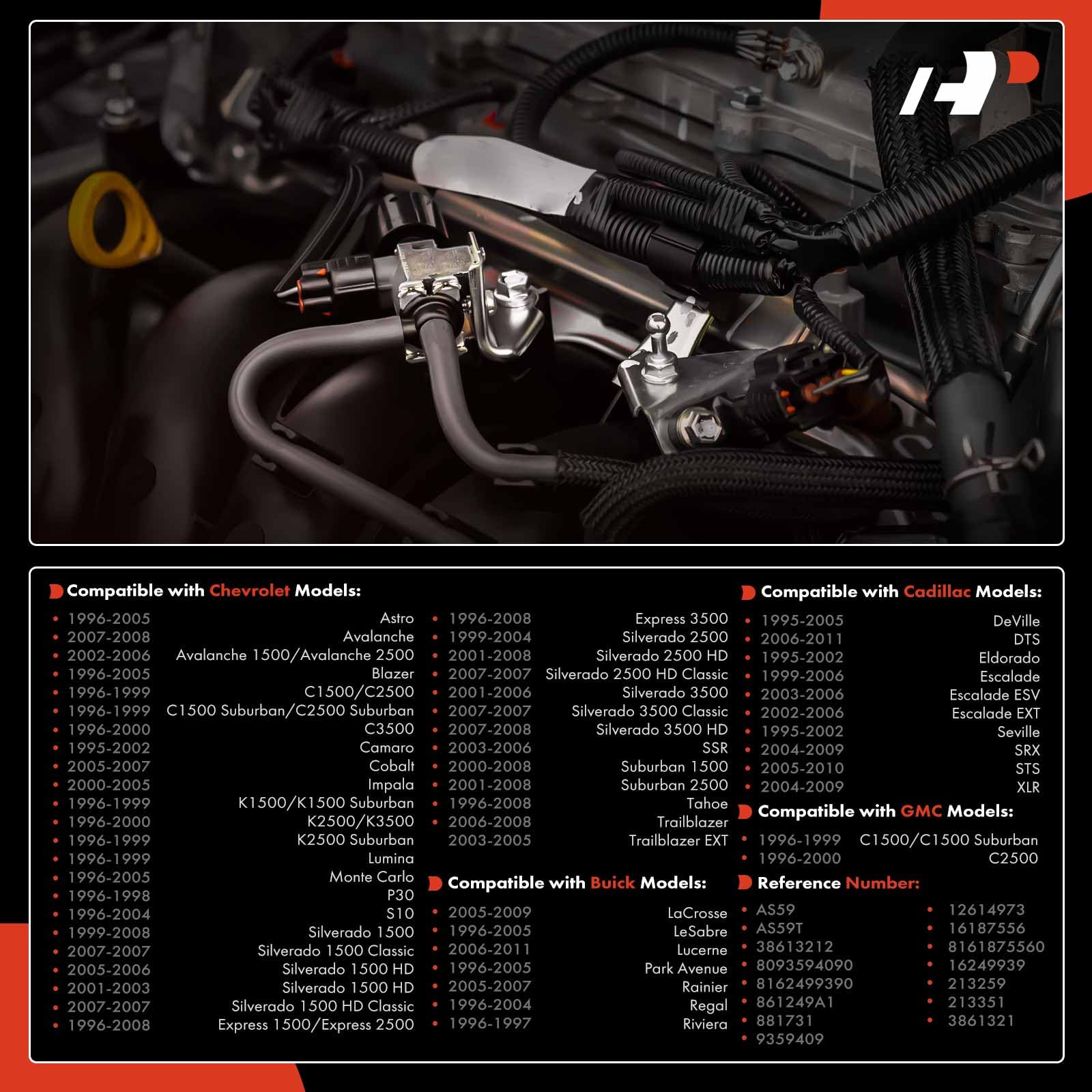 A-Premium MAP sensor under-hood installation simplifies GM truck retrofits.