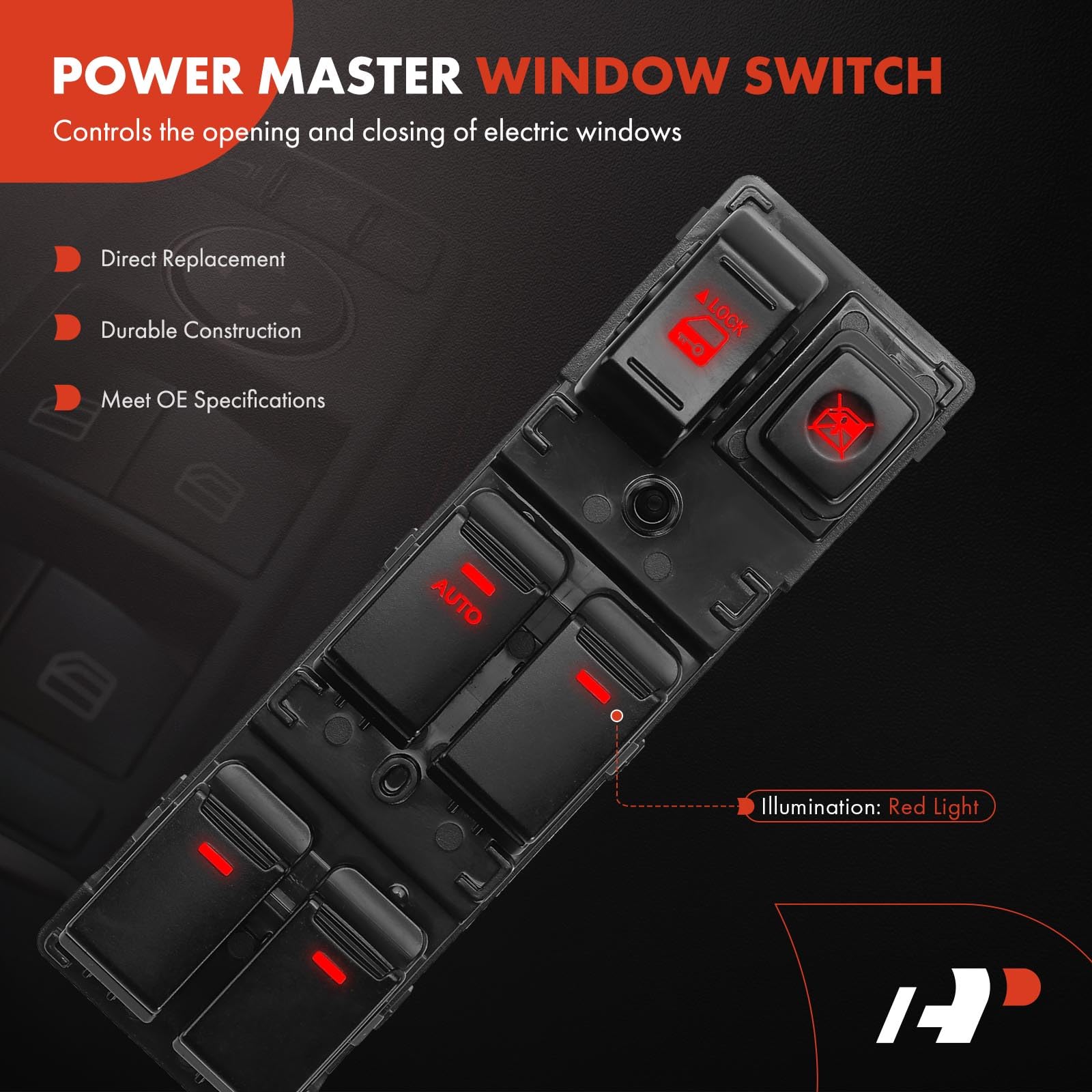 A-Premium 16-pin terminal detail highlights reliable electrical connection.