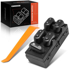 A-Premium Master Power Window Switch driver-side front-left view for direct replacement.