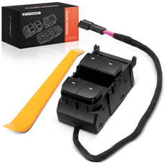 A-Premium Master Power Window Switch for front-left Tesla Model 3/Y, smooth operation