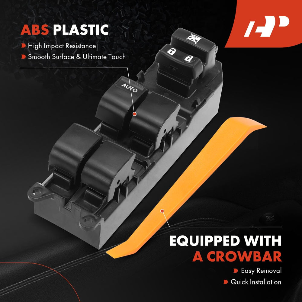APremium switch housing in black for durable, long-lasting performance