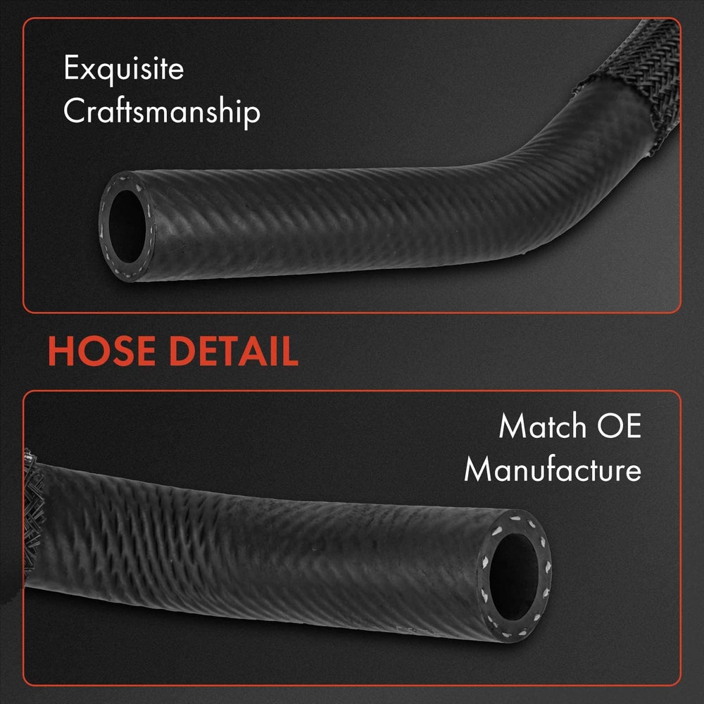 A-Premium hose built to 250 psi supports steady hydraulic flow.