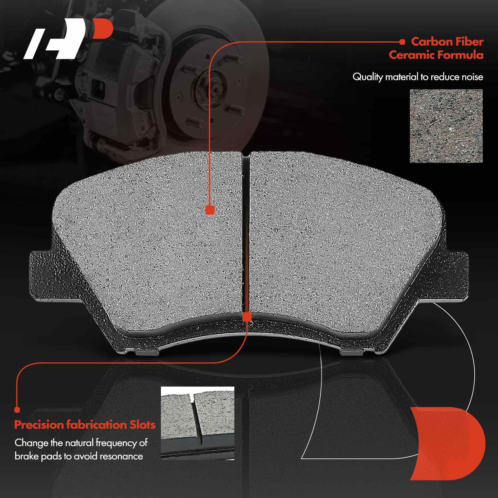A-Premium metallic coating on discs supports long-lasting performance.