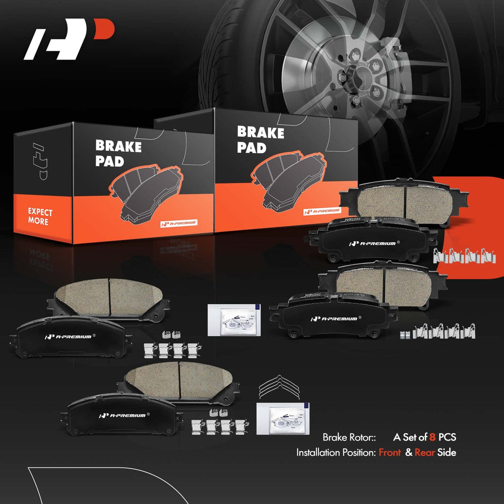 A-Premium high-temperature grease and mounting hardware included.