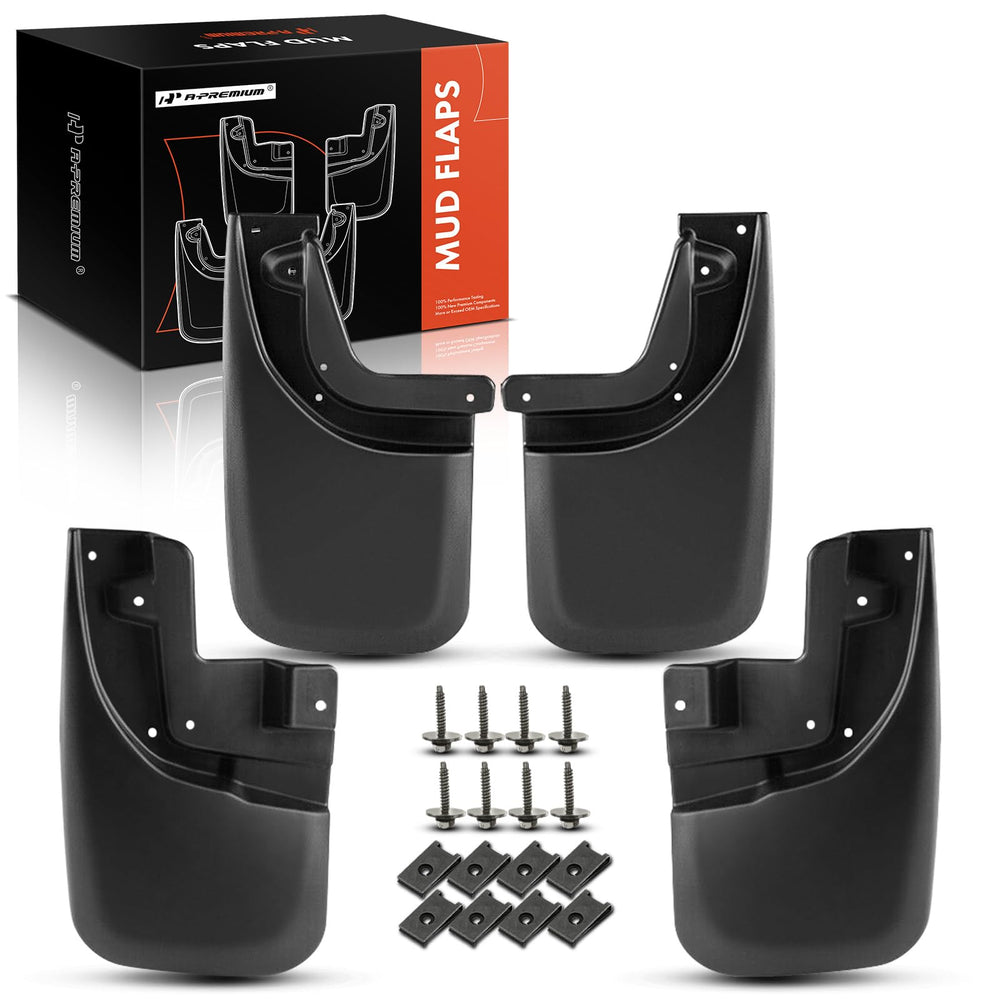 A-Premium mud flaps front left for Toyota Tacoma shield fender from mud