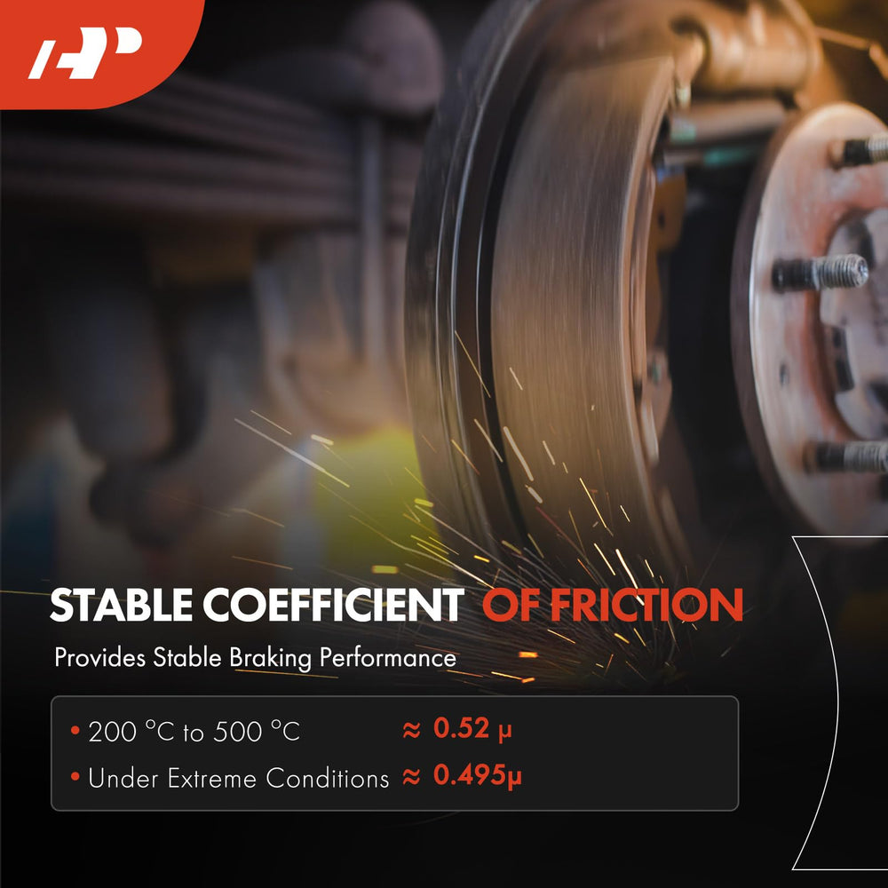 A-Premium OE-replacement brake shoes label indicating factory-fit assurance.