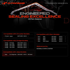 A-Premium sealant being applied for secure gasket installation