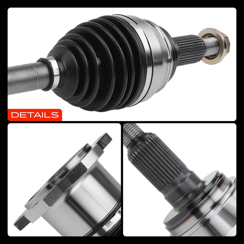 A-Premium one-year unlimited-mileage guarantee included with axles.