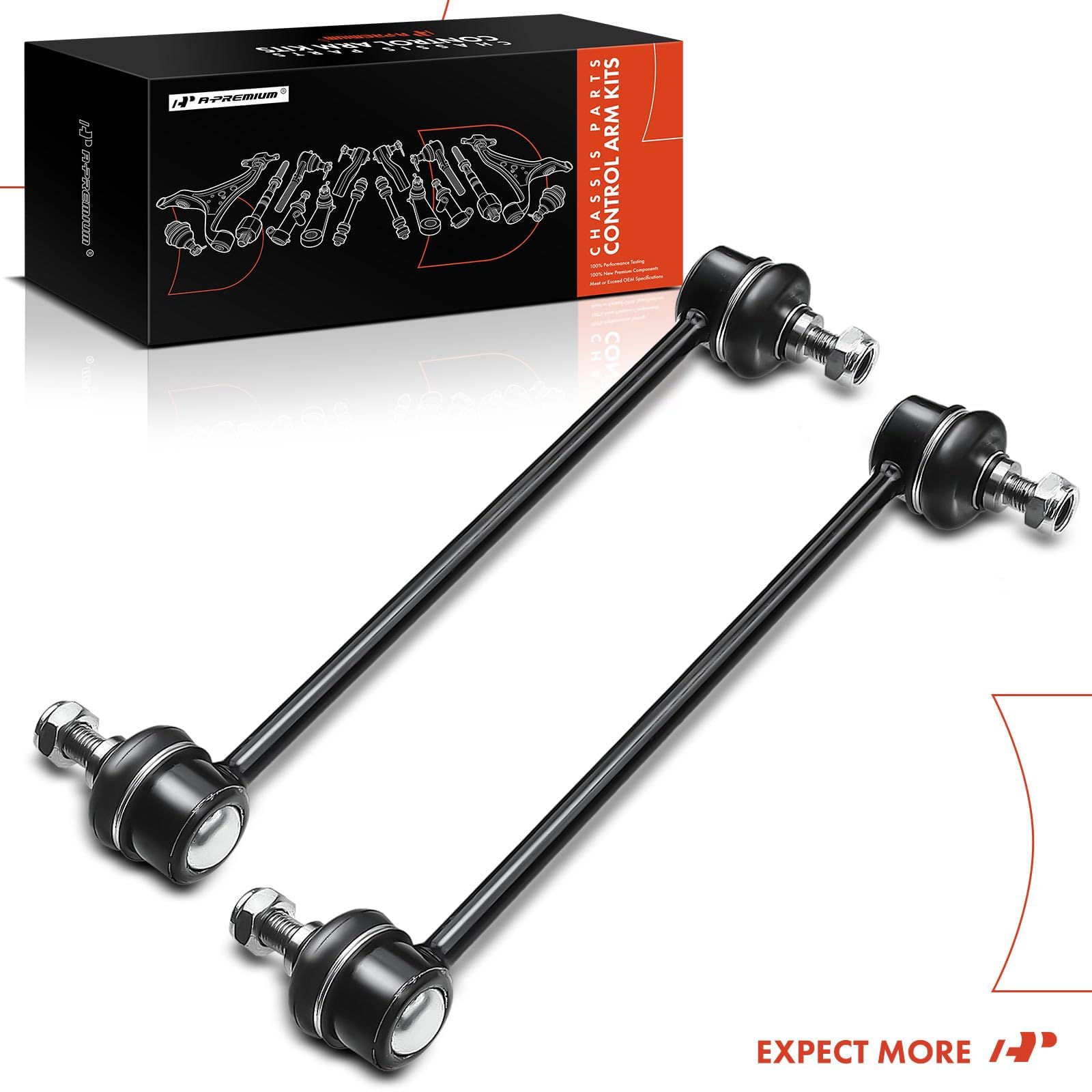 A-Premium one-year warranty-backed link set supports reliable, long-lasting replacement.
