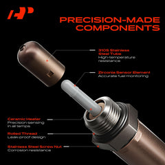 A-Premium oxygen sensor connector female design for easy plug and play fitment.