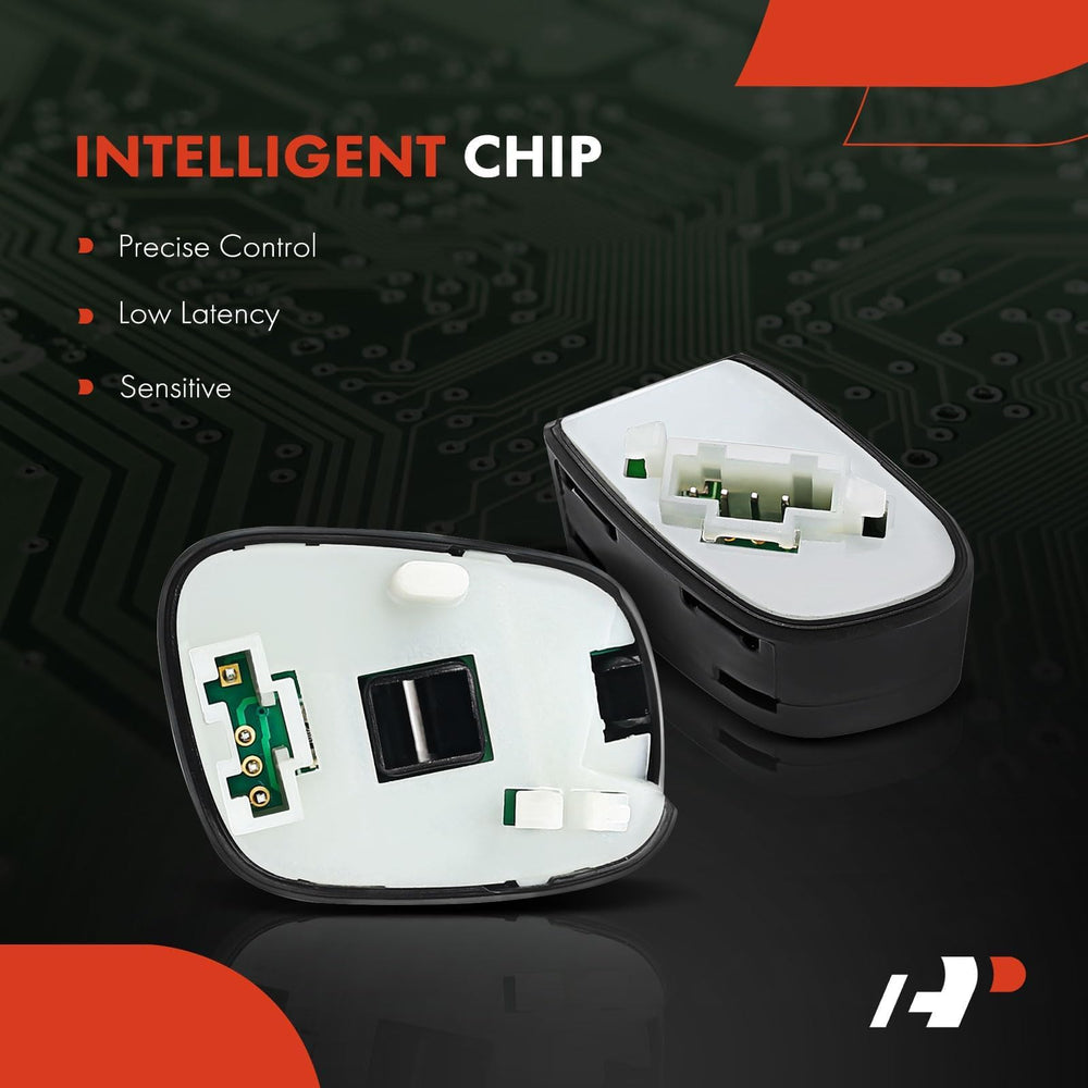 Package contents showing four components for complete control setup.