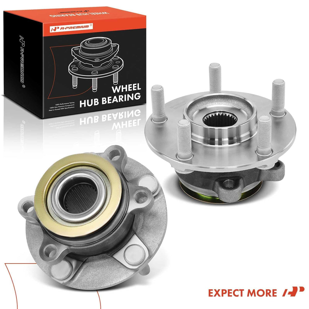 A-Premium packaging protects the hub assembly during transit.