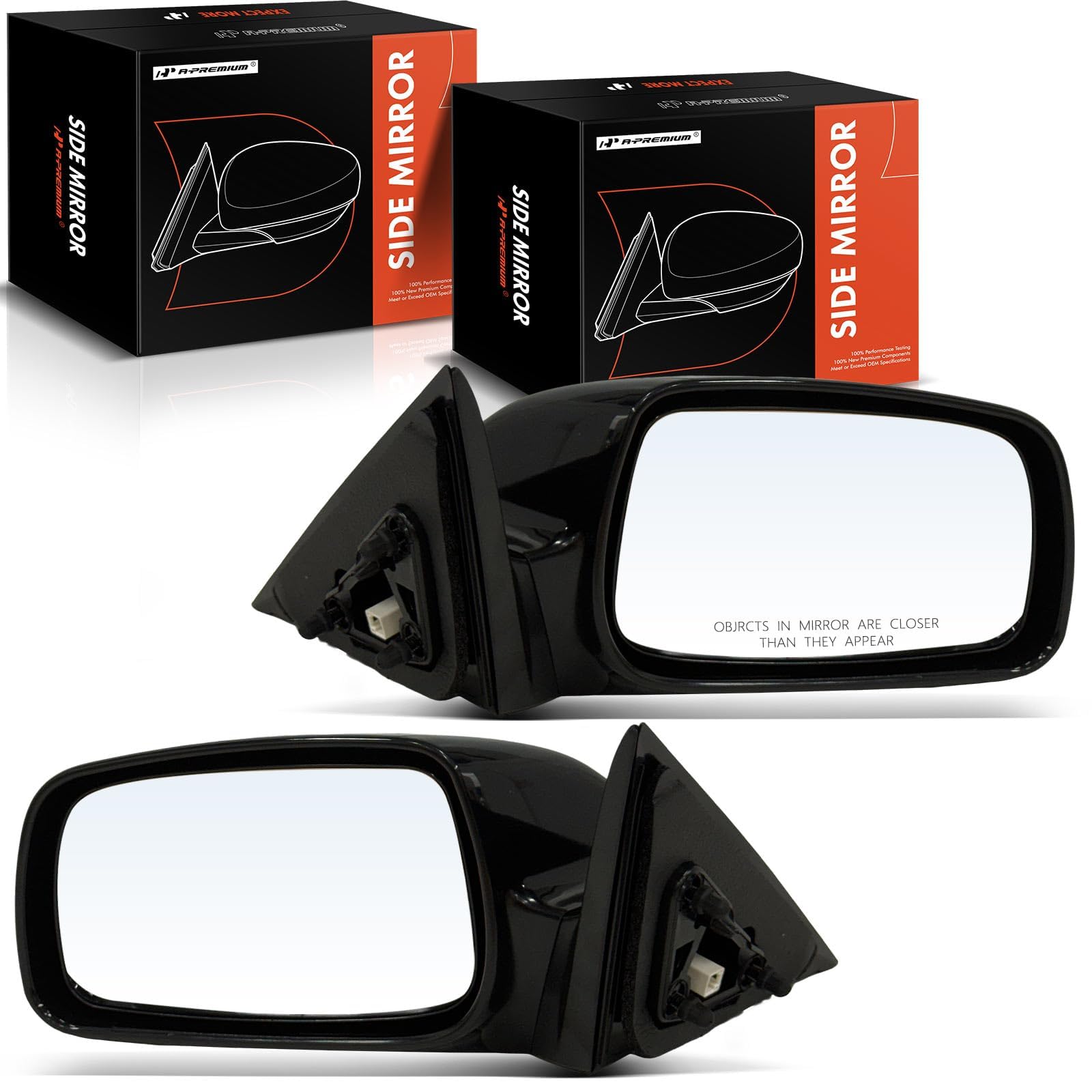 A-Premium driver mirror for Camry 2007-2011 with powered adjustment.