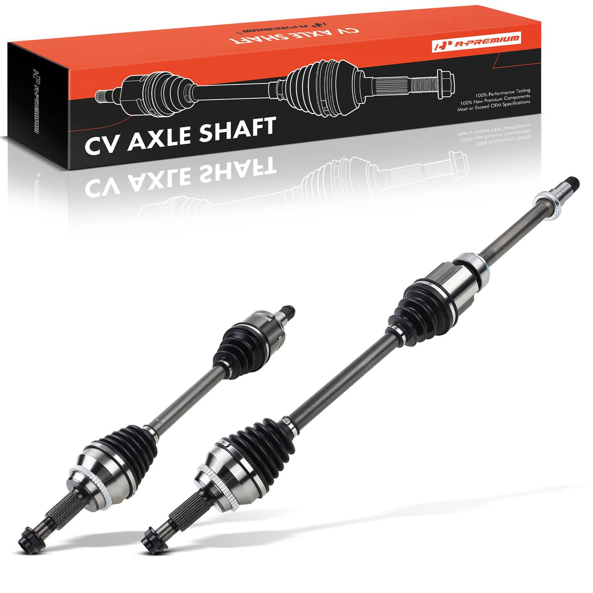 A-Premium front left CV axle ready for installation and power transfer