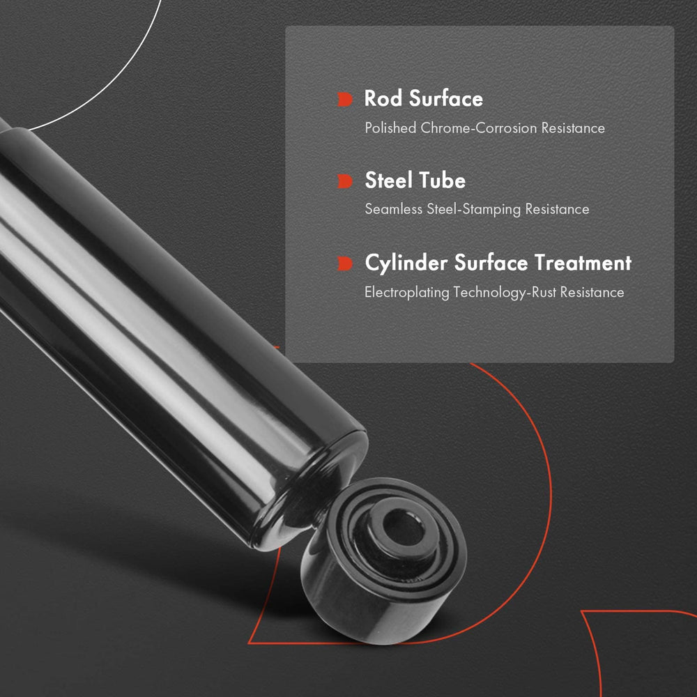 A-Premium Pilot shock absorber assembly showing fitment detail