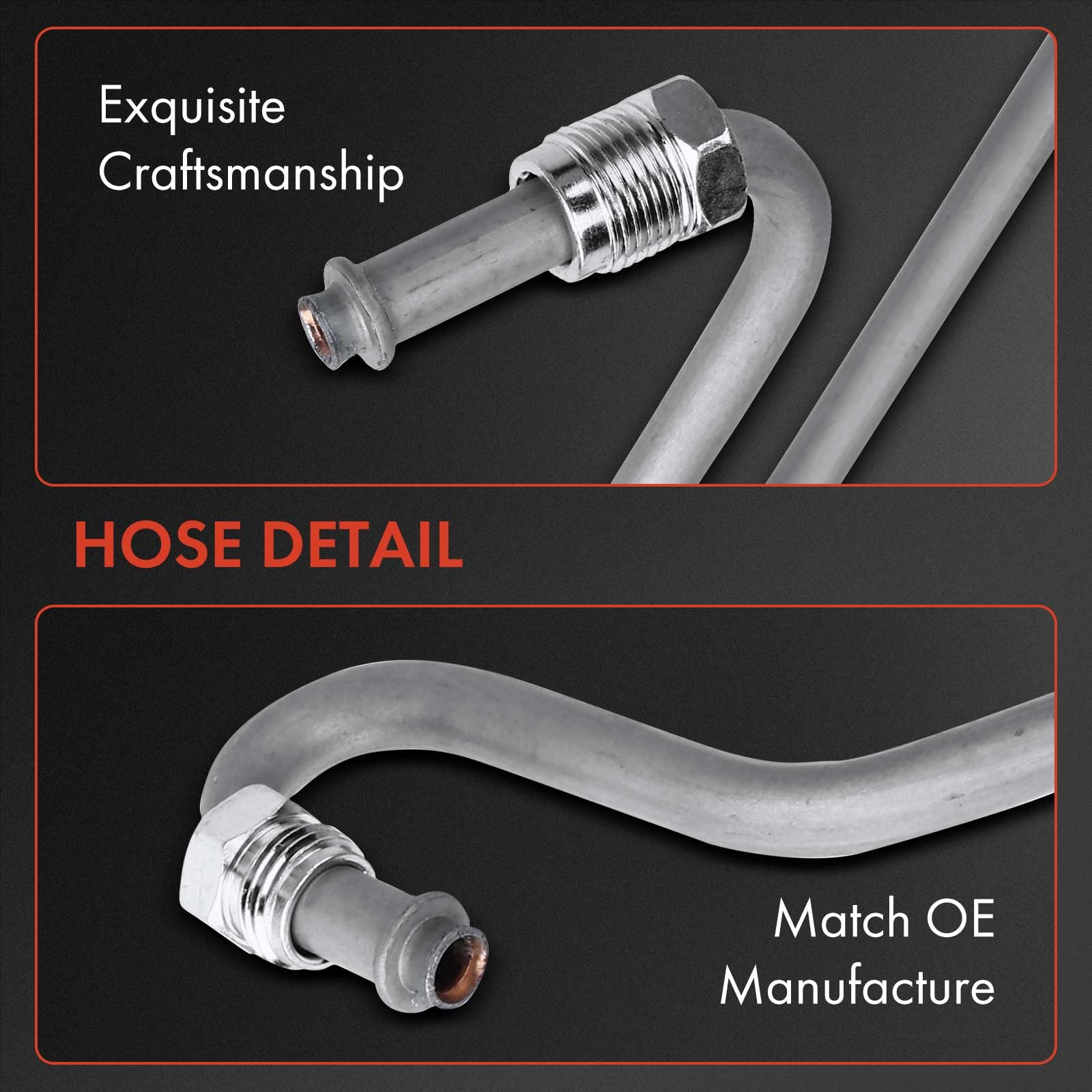A-Premium hose cross-section highlights multilayer rubber for temperature resilience