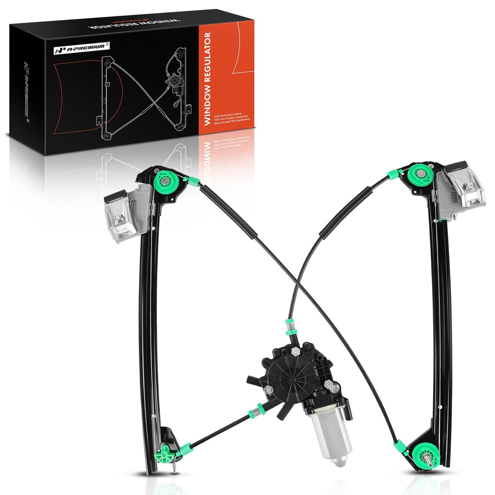 A-Premium power window regulator for Corvette front-left delivers OE-style fit and smooth operation.