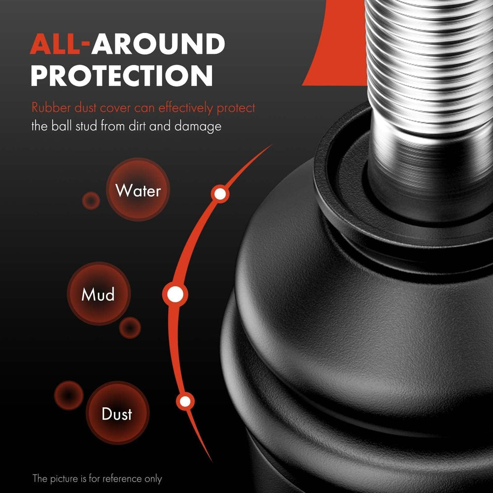 APremium pre-greased fittings simplify installation and reduce friction.