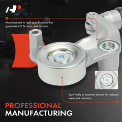 A-Premium pulley detail highlights smooth rotation for lasting belt alignment.