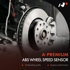 A-Premium rear ABS wheel speed sensor right for Ram enabling stable braking.