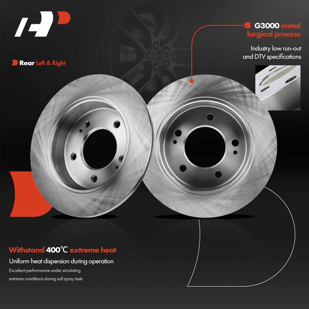 A-Premium rear rotor for Kona 2018-2021 left strengthens fade resistance and corrosion protection.