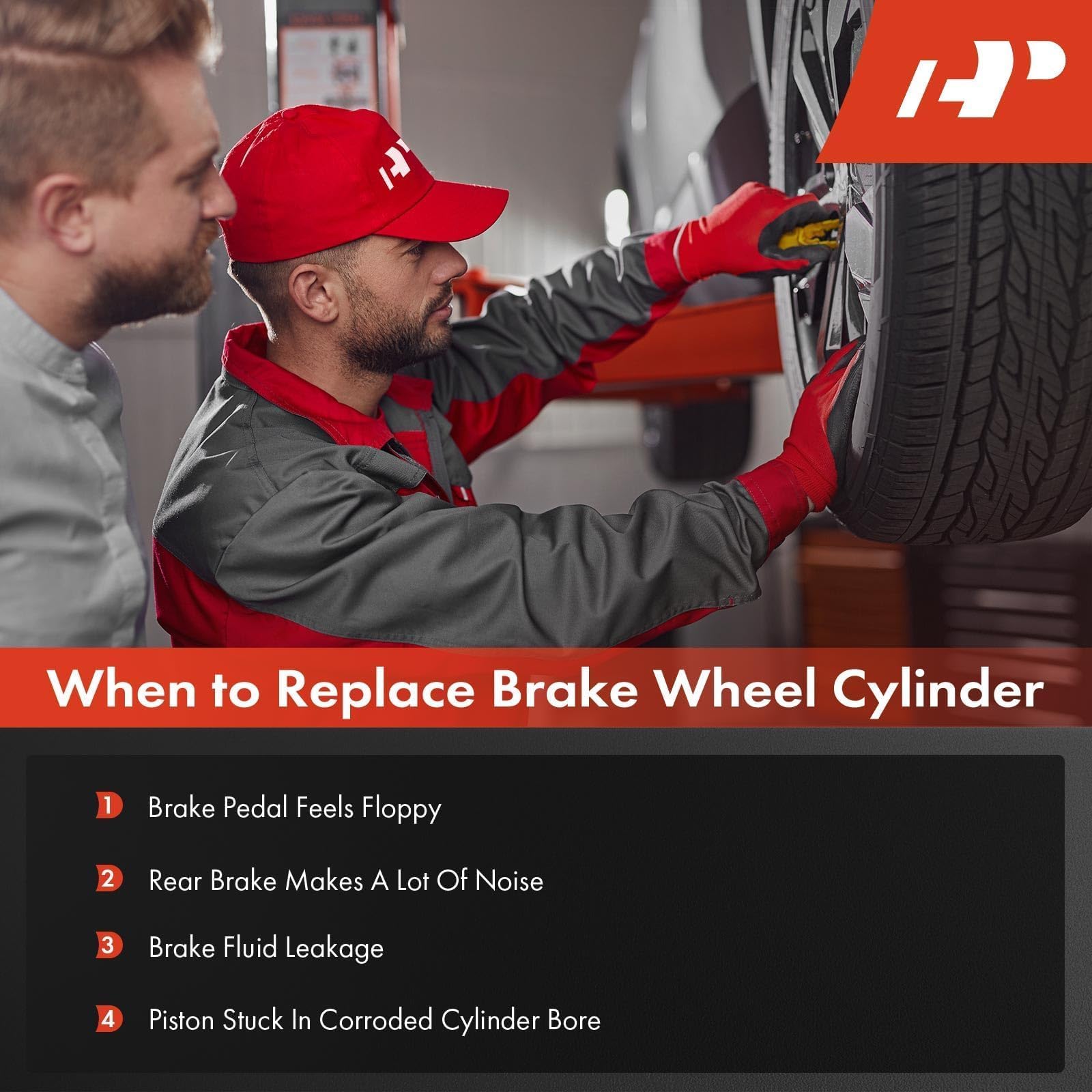 A-Premium rear-drum brake wheel cylinder bore detail, 0.875 inch.
