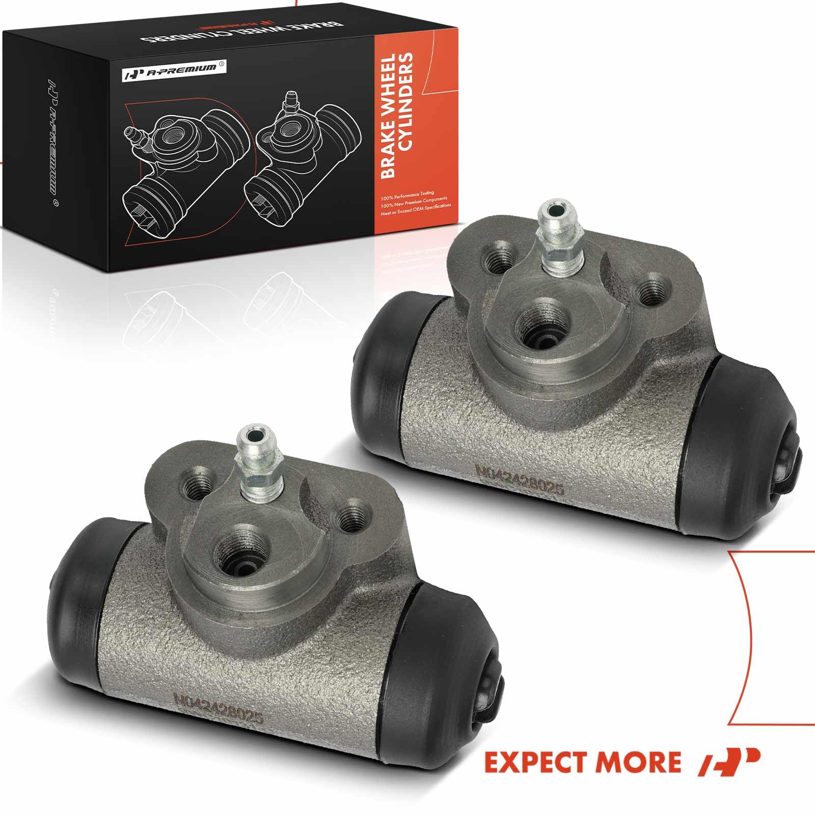 A-Premium rear drum brake wheel cylinder ready-for-installation image for shops