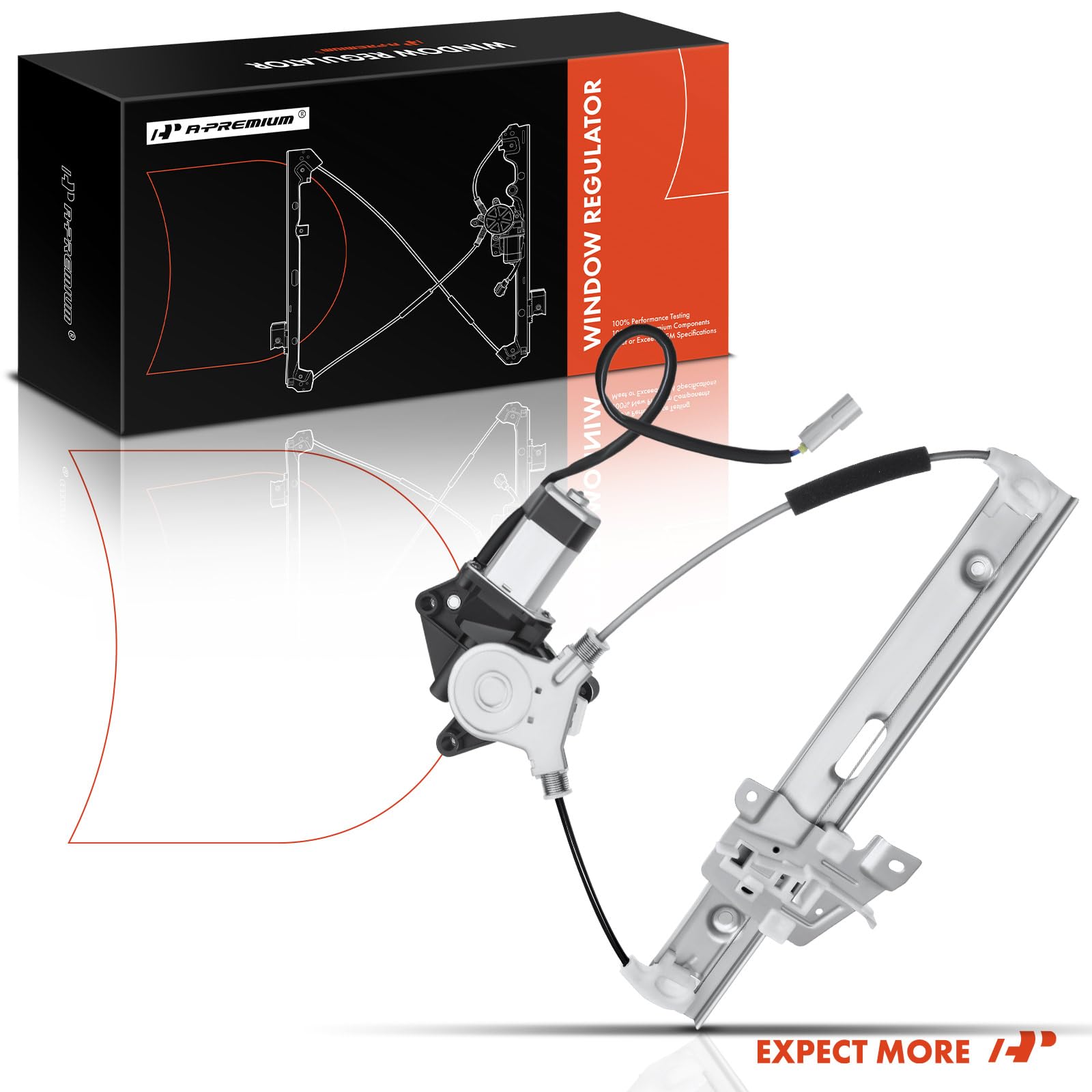 A-Premium rear left regulator in action lifting the window smoothly.