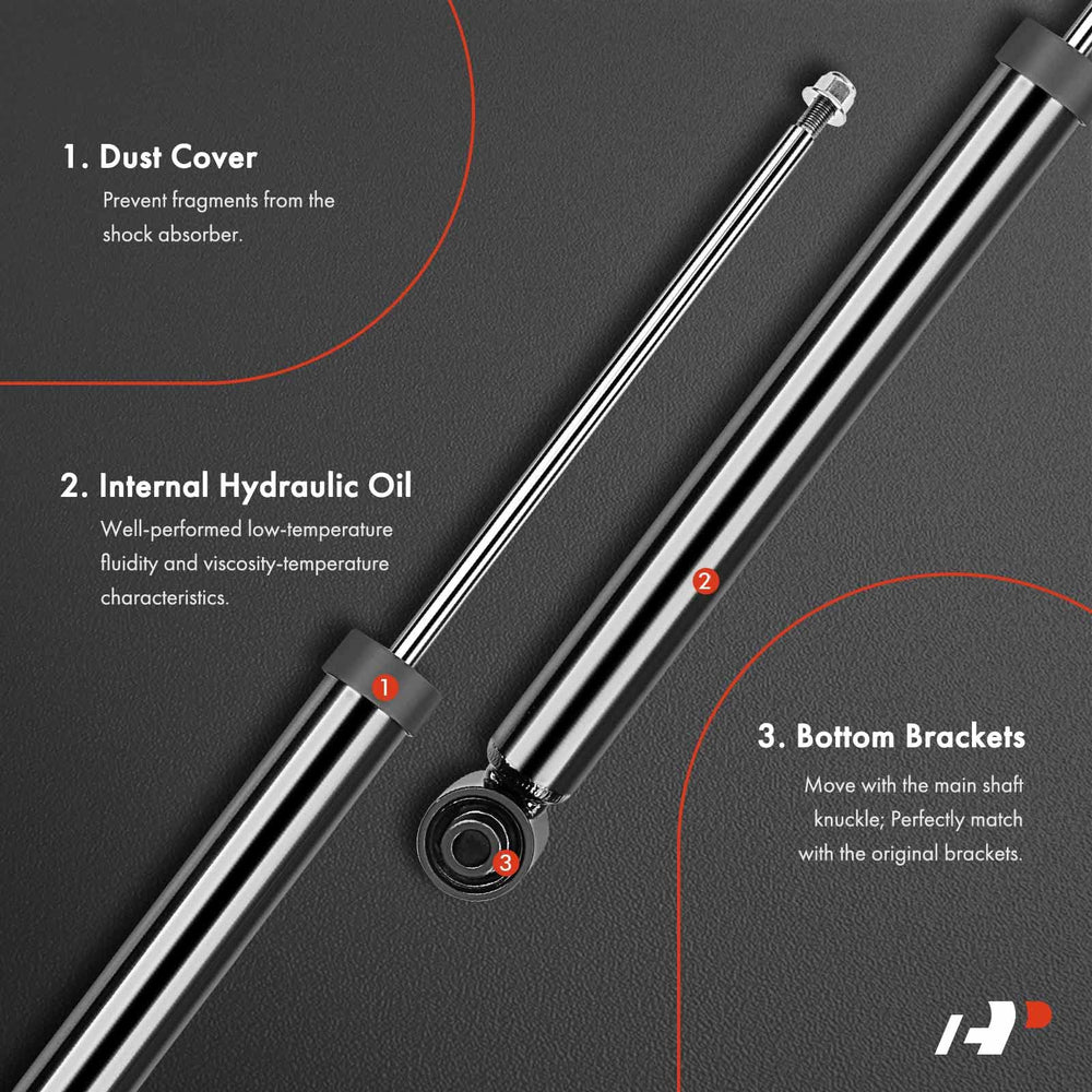 A-Premium rear-pair struts for Mazda 3 provide balanced suspension