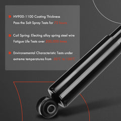 A-Premium rear shock absorber for Dodge Grand Caravan 1984-1995 smooths rough roads.