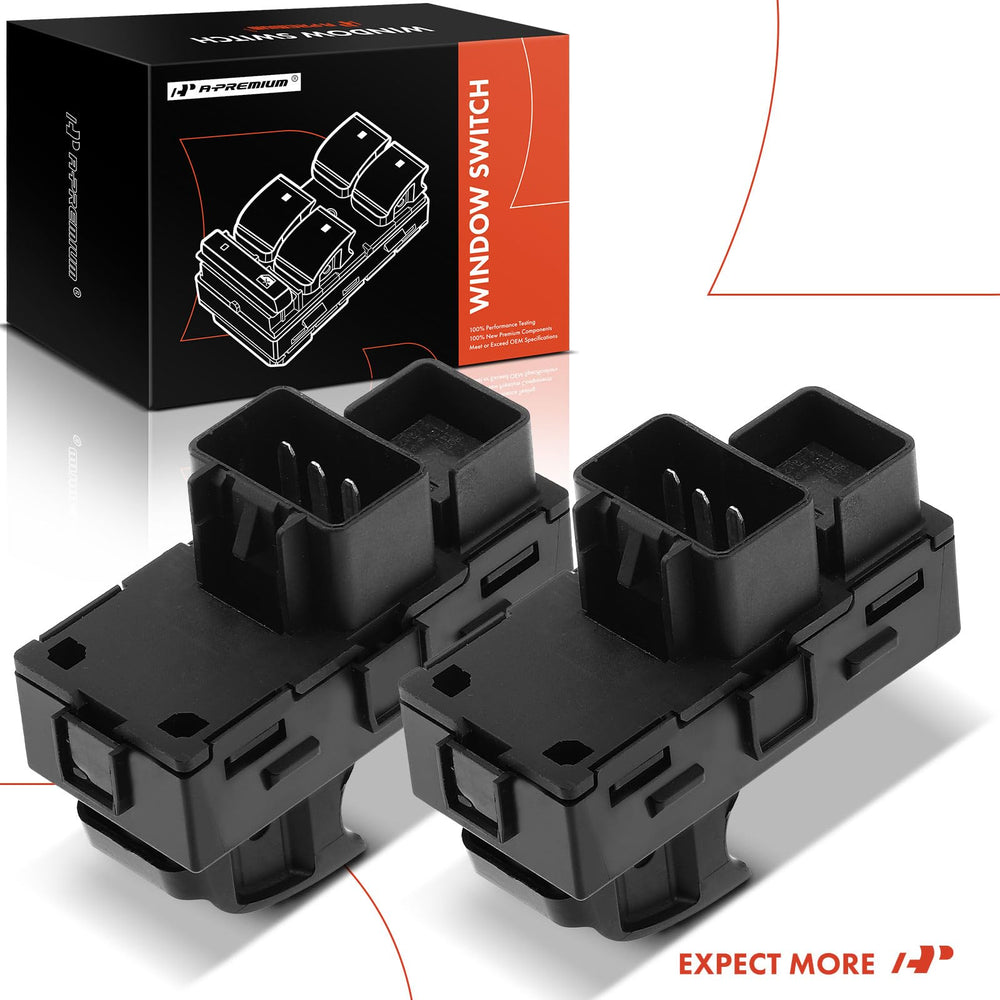 A-Premium rear-side power window switch back panel for easy installation.