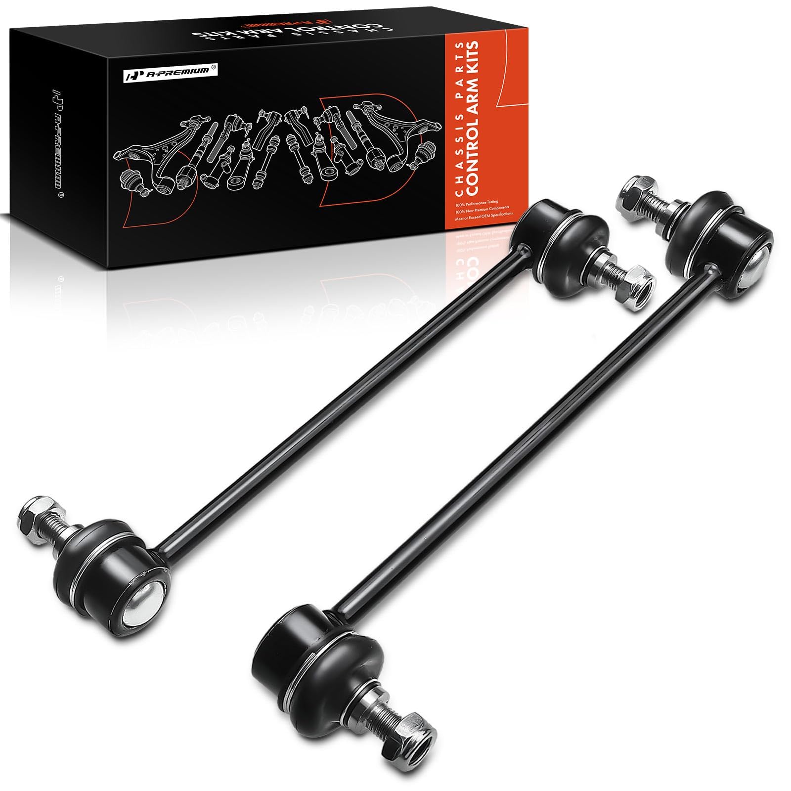 A-Premium rear sway bar links kit for stable, smoother rides.