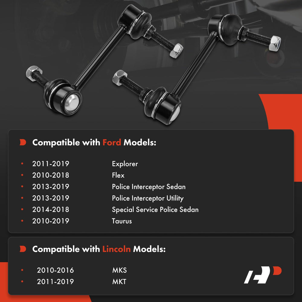 A-Premium rear sway bar links left-side install supports balanced ride