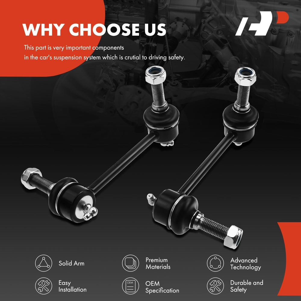 Reference part numbers for A-Premium front sway bar links