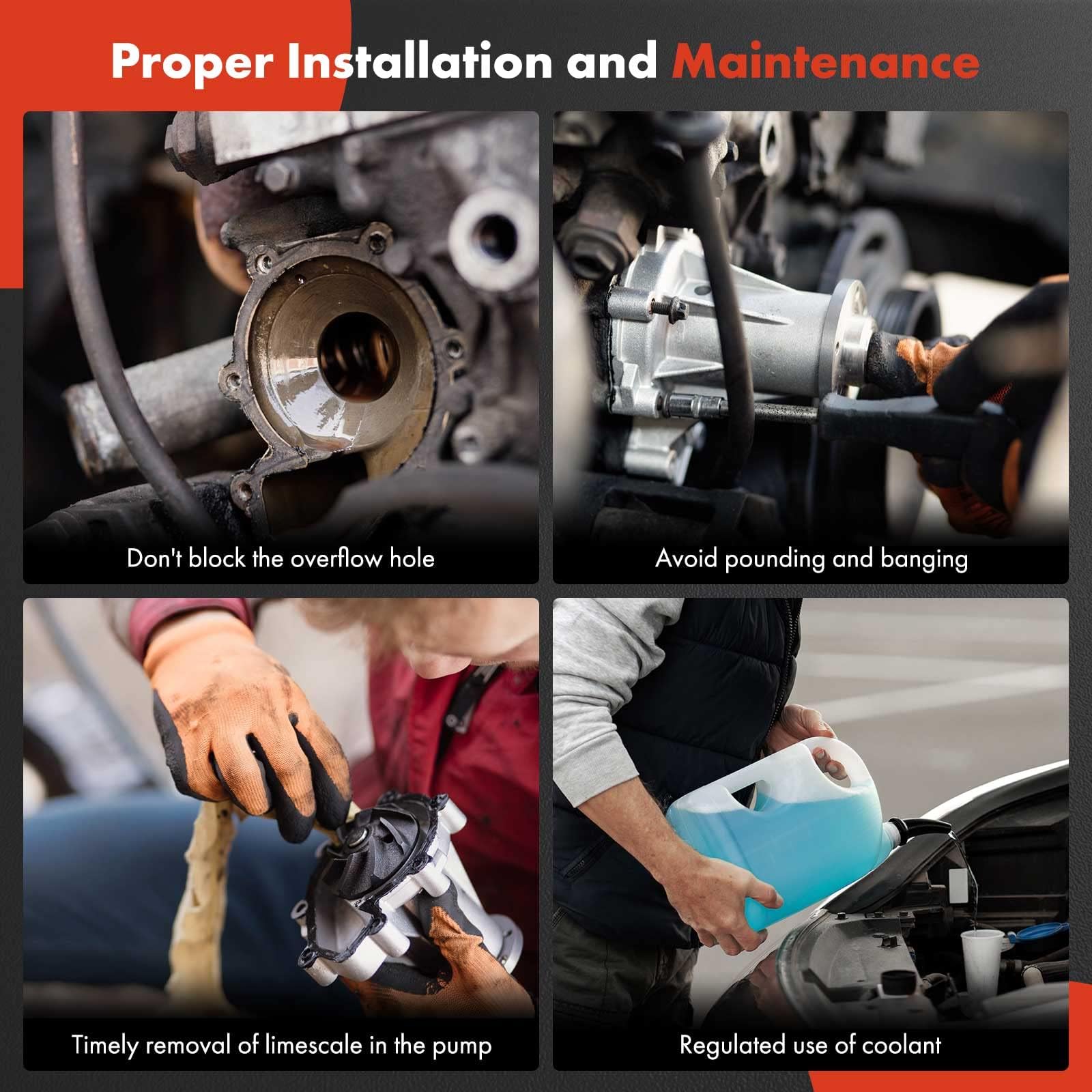 A-Premium reverse-rotation impeller suited for compatible cooling systems