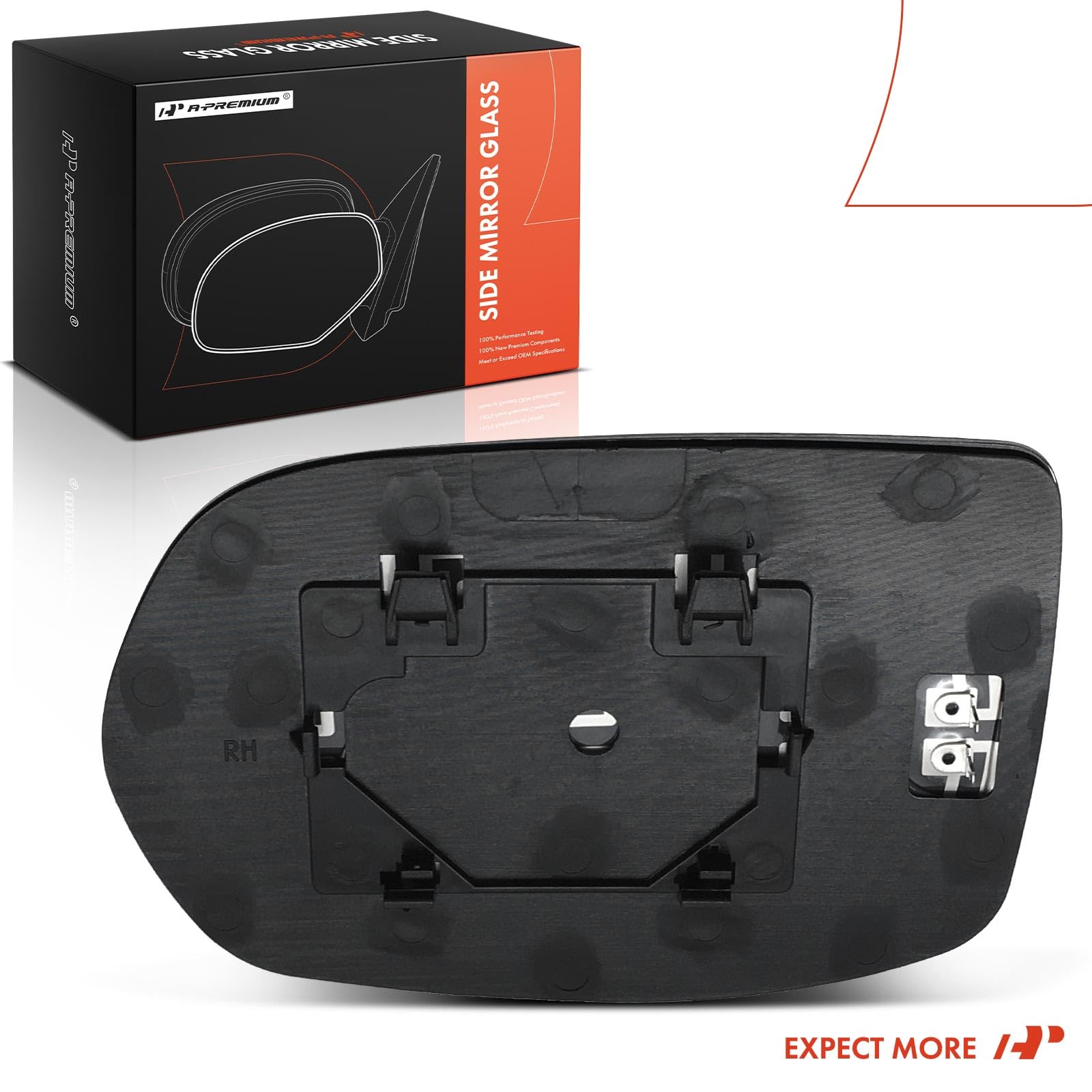 A-Premium right-side heated mirror glass preview for CR-V/HR-V compatibility