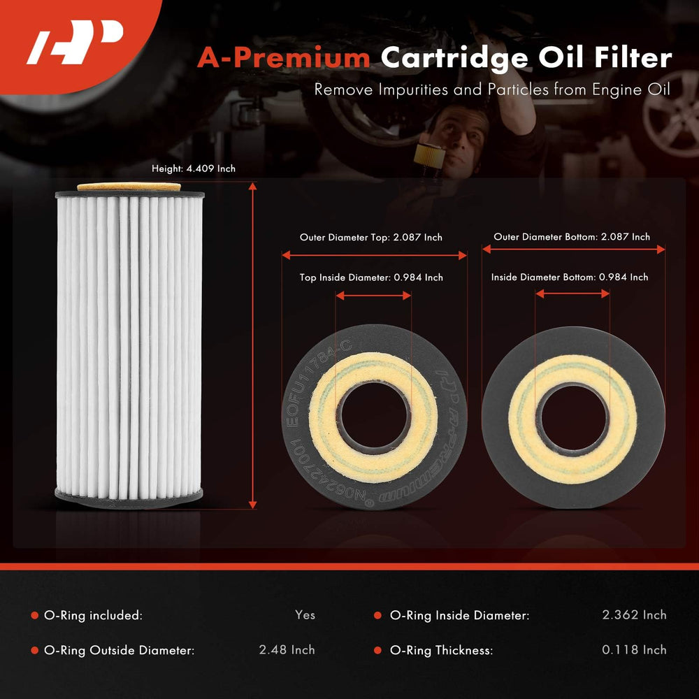 A-Premium semi-synthetic filter media interior demonstrates high-efficiency particle interception.
