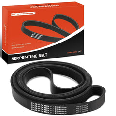 A-Premium serpentine belt showing 102.4-inch length for reliable engine drive