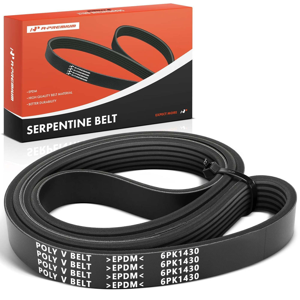 A-Premium serpentine belt for Nissan Altima and Rogue ensures smooth engine drive