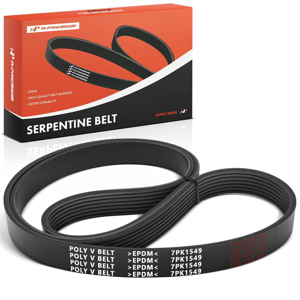 APremium serpentine belt 61.02-inch length suits V6 engines with stable performance