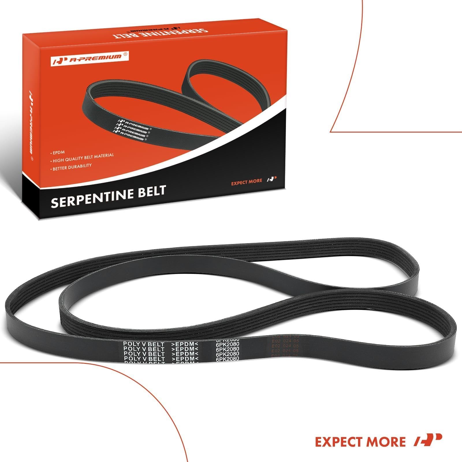 A-Premium 81.96-inch belt durability test view; reliable under load