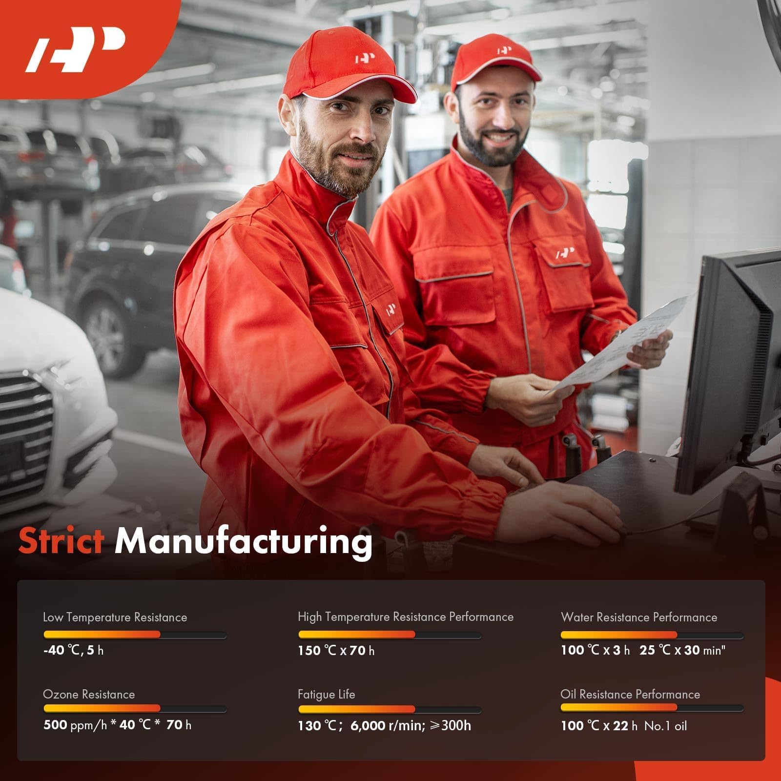 A-Premium serpentine belt packaging; ready-to-install quality
