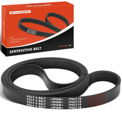 A-Premium serpentine belt on Toyota Tacoma engine for reliable power delivery