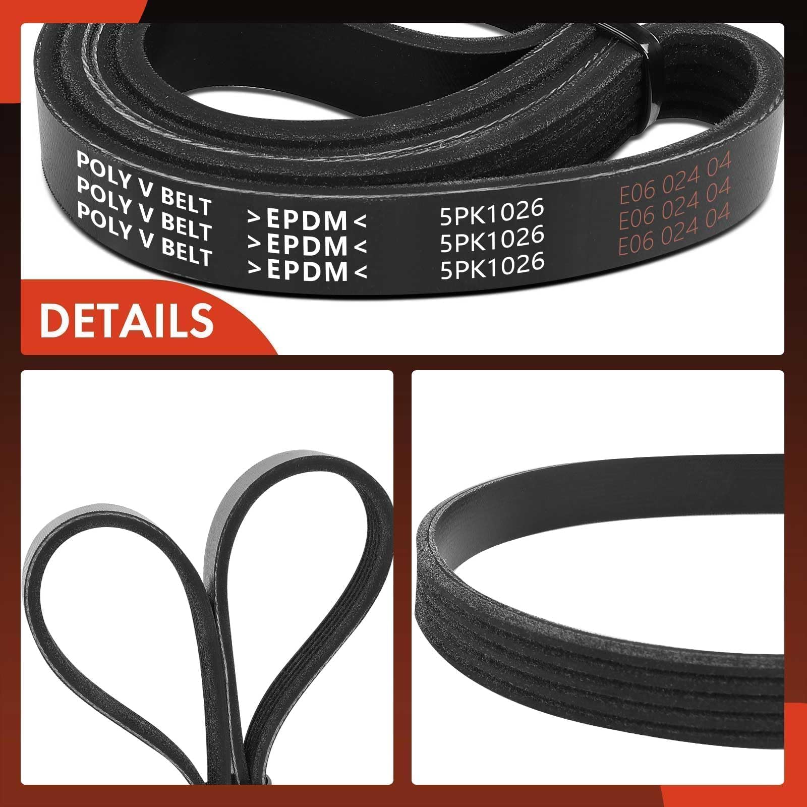 A-Premium belt compatibility overview for Buick, GMC, Chevrolet, and more.