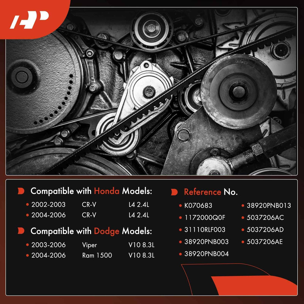 A-Premium serpentine belt on Dodge Ram 1500 8.3L shows robust reliability