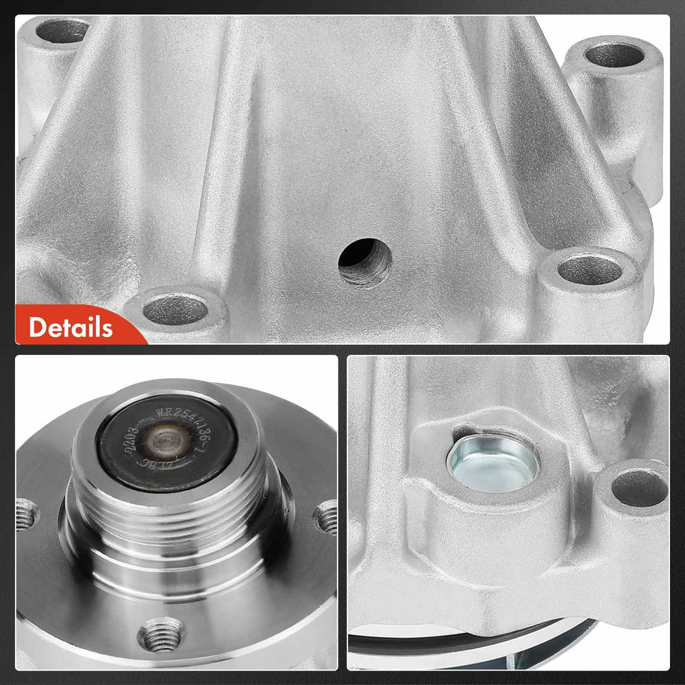 A-Premium water-pump drive serpentine-belt image demonstrates easy installation and reliable operation.