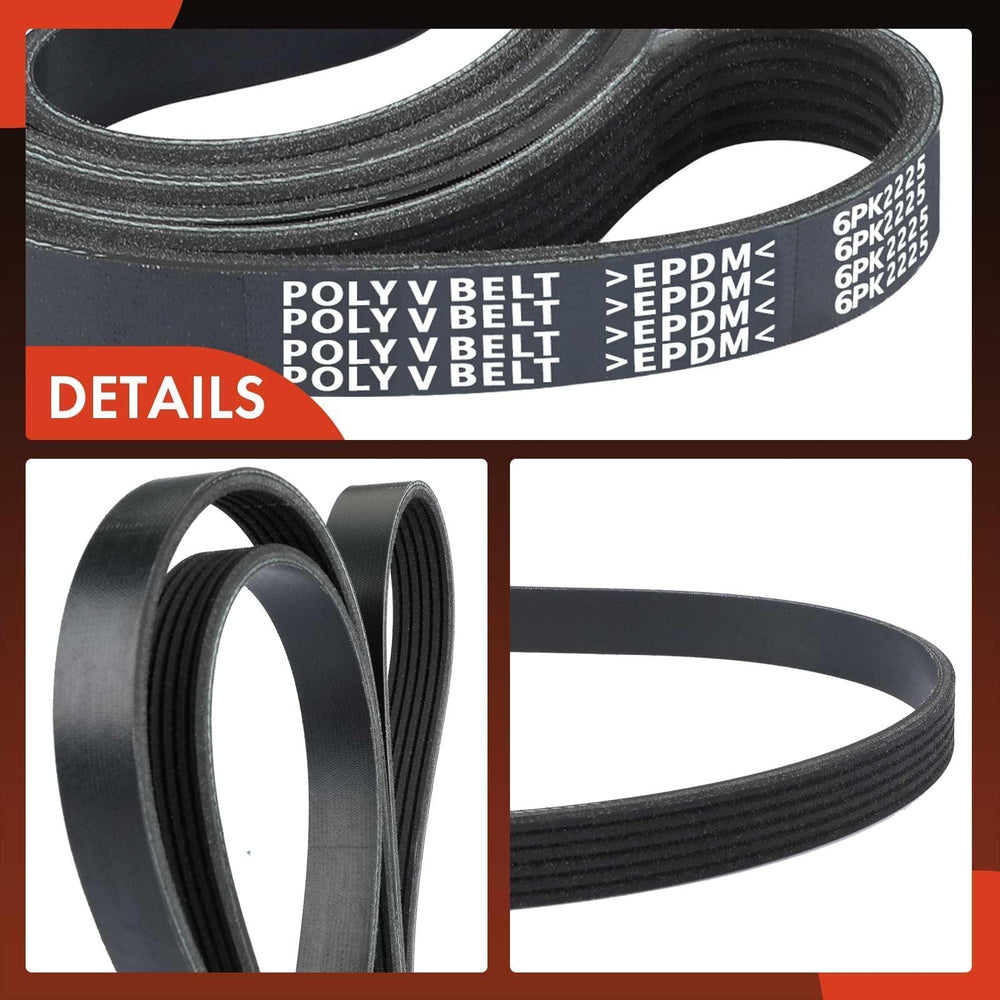 A-Premium belt for GMC P3500 1996 enables flexible GM applications.
